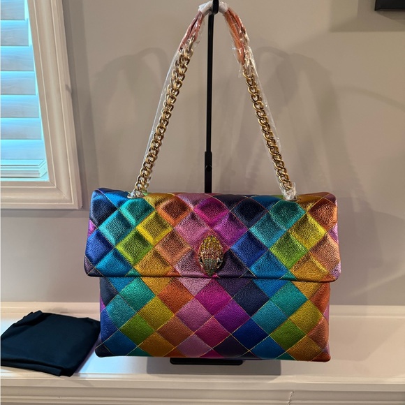 Kurt Geiger Handbags - NWT Kurt Geiger Large leather Kensington Bag. Beautiful!! with dustbag